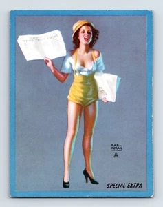 Pin-Up Blotter GGA Especial Extra Earl Moran 3.75" x 3" - Imagen 1 de 2