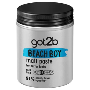 Schwarzkopf GOT2b Beach Matt Paste 100 ml peinados look surfista CHILLED - Imagen 1 de 1