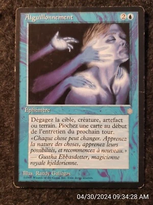 Infuse FRENCH MTG Magic the Gathering  (80/383) Ice Age MP (DS3D1F6) - Image 1 of 4