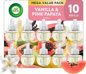 Air Wick Scented Oil Refill, 10 Ct, Vanilla & Pink Papaya, Essential Oils - Picture 1 of 7