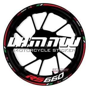 For APRILIA RS660 Motorcycle Waterproof Decal Wheel Reflective RIM Stickers 0529 - Imagen 1 de 48