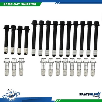 Kit de pernos de cabeza DNJ HBK3125 para 87-14 Chevrolet GMC Astro Blazer 4,3 L V6 OHV 12v Foto 1 de 4