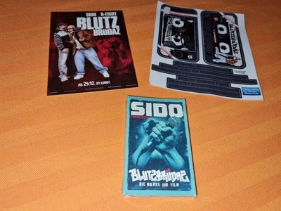 Sido Blutzbrüdaz Kassette Tape Mix Promo 2011 Ovp mit Card & Sticker DJ Desue - Bild 1 von 4