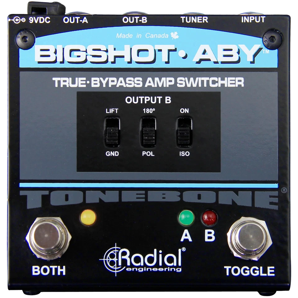 Pedal interruptor Radial BigShot ABY True-Bypass Foto 1 de 1
