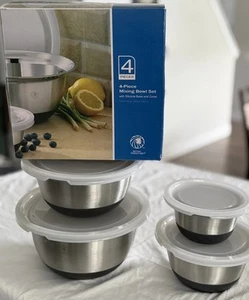 ROYAL PRESTIGE JUEGO DE 4 TAZONES CON TAPA - RÜHRSCHÜSSELN SET NUEVO EN CAJA - Bild 1 von 6
