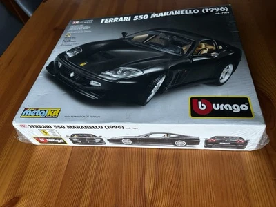 # BBURAGO # 1/18 METAL KIT - FERRARI  550 Maranello (1996), cod.7064, MINT mont. - Immagine 1 di 3