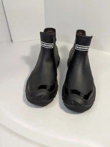 Botas impermeables de goma negras Albicker BOTA ZAPATO NUEVO MUJER 12 HOMBRE 10.5 EU 44 - Imagen 1 de 8