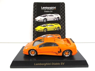 KYOSHO - MINI COLECCIÓN IV - LAMBORGHINI DIABLO SV (NARANJA) - 1/64 Foto 1 de 4