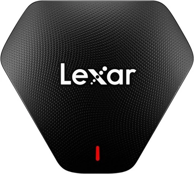 Lexar Professional Multi-Card 3-in-1 USB 3.1 Reader, Supports SD, Black  - Image 1 of 4