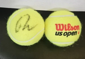 JACK DRAPER SIGNIERTER US OPEN TENNISBALL MIT COA. PLUS GRATIS US GESCHENKTÜTE OFFEN - Bild 1 von 2