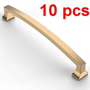 Paquete de 10 asas de gabinete de cocina de bronce champán de 10" (254 mm) de 10,5 pulgadas Asidrama - Imagen 1 de 10