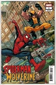 SPIDER-MAN & WOLVERINE #1- 1:50 NICK BRADSHAW VARIANTE GEMMA NASCOSTA- MARVEL - Foto 1 di 1