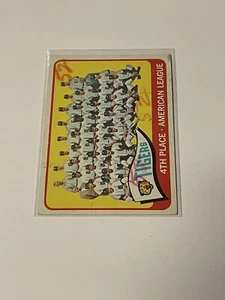 1965 Topps #173 Detroit Tigers Team Card POOR **023891 - Picture 1 of 2