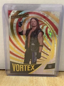 2022 Panini Revolution WWE Wrestling Vortex Insert #18 AJ Styles  - Picture 1 of 2