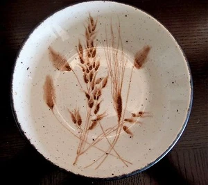 Midwinter England Stonehenge Wild Oats Cereal Bowl x1 Brown Oats Dots & Trim - Picture 1 of 3