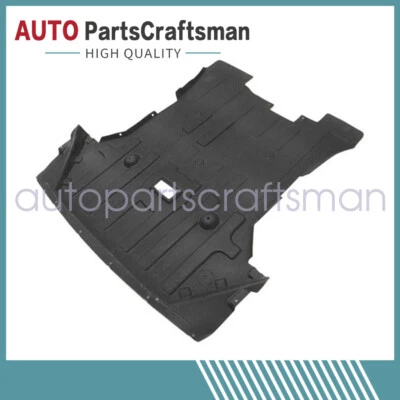 Protector contra salpicaduras negro debajo del motor para BMW X3 2011 2012-2017 Foto 1 de 4