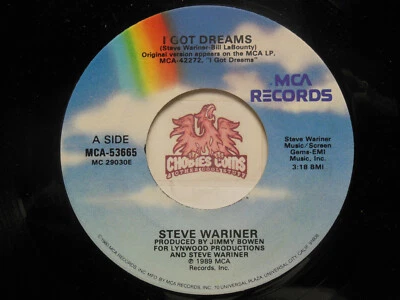 Steve Wariner: I Got Dreams / The Loser Wins, 45 RPM NM (Y3)  - Image 1 of 2