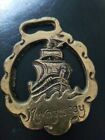 Vintage Mevagissey Horse Brass Medallion (ABM34