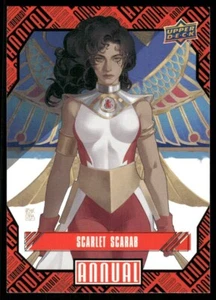 2023-24 Upper Deck Marvel Annual #71 Scarlet Scarab trading card - Picture 1 of 2