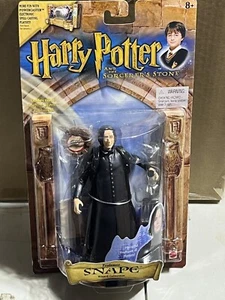 Professor Snape figure Harry Potter and the Sorcerer's Stone Mattel NEW ON CARD - Picture 1 of 2