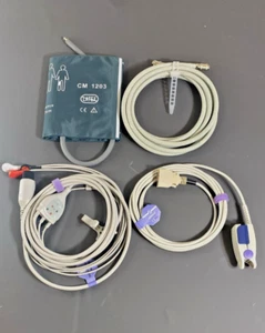 Datascope Passport 2 Bundle - Cuff, Hose, SpO2 Masimo, ECG - Same Day Shipping - Picture 1 of 7