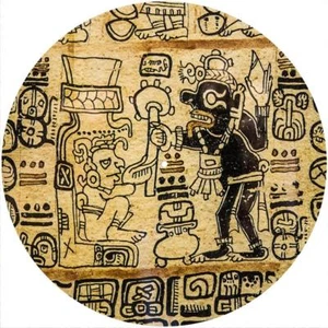 Slipmat Slip Mat for Audio Technica or any 12" DJ Turntable Record Player AZTEC - Picture 1 of 2