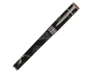 Montegrappa Juego de Tronos, pluma estilográfica Poniente, pluma fina ISGOT2WE nueva en caja - Imagen 1 de 9