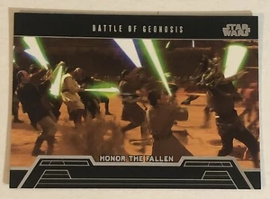 Star Wars Galactic Files Vintage Trading Card #HF2 Battle Of Geonosis - Bild 1 von 2