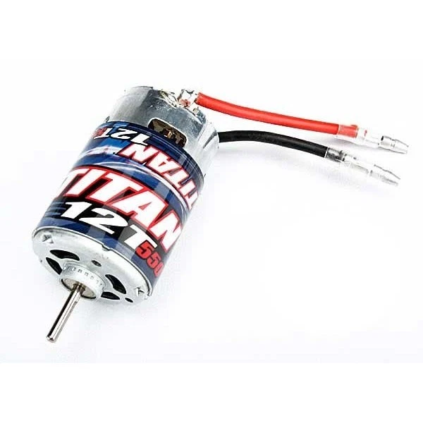 Traxxas 3785 Titan 550 12-Turn Motor 12T for Rustler, Stampede, Slash, Bandit - Image 1 of 1