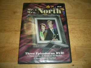 MR. & MRS. NORTH - THREE (3) EPISODES - BLACK & WHITE-DVD - FACTORY SEALEDD-NEW - Imagen 1 de 2
