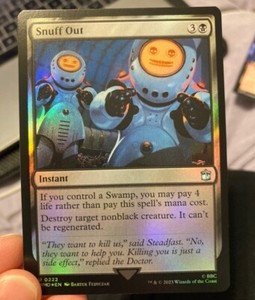 Snuff Out - Universes Beyond: Doctor Who (WHO) Magic The Gathering #0222