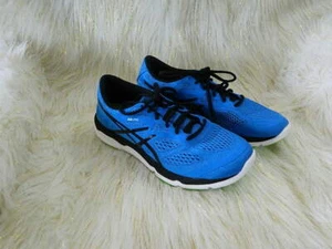 MENS ASICS 33-FA T533N RUNNING ATHLETIC SNEAKER SIZE 8 NWOB BLUE\BLACK LIME - Picture 1 of 4