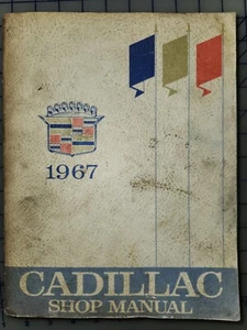 Cadillac 1967 manual de taller de servicio original - Imagen 1 de 1