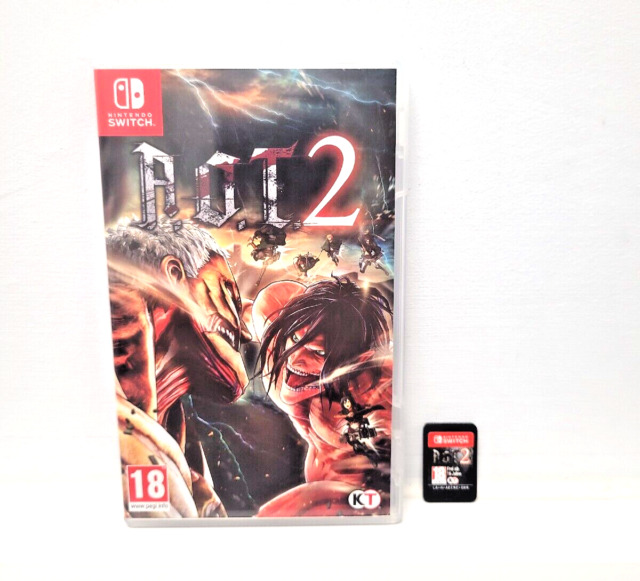 Nintendo 3DS Attack on Titan 2 Mirai no Zahyou JAPAN Shingeki no