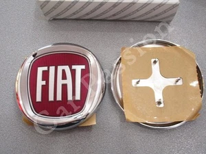 fregio stemma logo FIAT FIORINO QUBO ANTERIORE ORIGINALE 120mm FRONT EMBLEM - Imagen 1 de 1