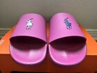 Polo Ralph Lauren Pink  Fuchsia Big Pony Slide Sandal Mens Size 11