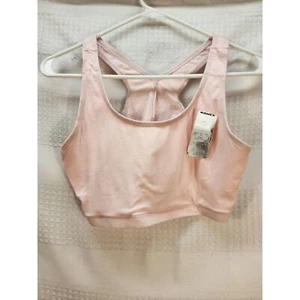 Fruit Of The Loom Girls Sports Bra Pink Size 14-16 Cotton Spandex Raceback - Picture 1 of 4