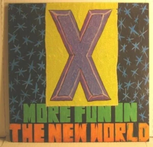 CRANIUM'S X MORE FUN IN THE NEW WORLD white label promo Lp NM PUNK KBD jOHN dOE - Picture 1 of 7