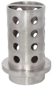 2-1/2" x 5" Perforated Stainless Steel Casting Flask Jewelry Making Vacuum Casti - Picture 1 of 1