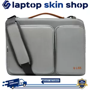 Laptop Sleeve Carry Case Bag Shockproof Protective Handbag 14-15.6 Inch Grey - Picture 1 of 8