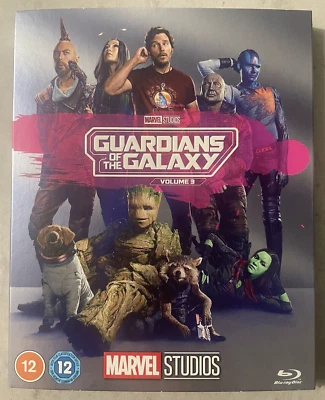 GUARDIANS OF THE GALAXY VOLUME 3 New Region Free Blu Ray Slipcase - image 1 of 3