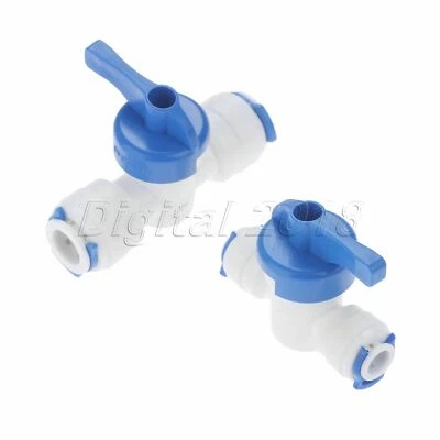 Reverse Osmosis Water Filter Ball Valve Water Purifier Fitting Quick Connection - Image 1 of 4