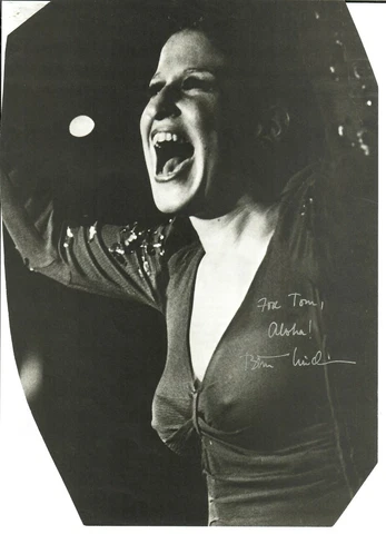 "The Rose" Bette Midler Hand Signed Bookstock Photo Todd Mueller COA Cover