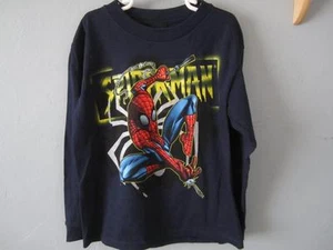 NEU MARVEL COMICS AMAZING SPIDERMAN KINDER L LARGE 6X BLAUES SHIRT 68OC - Bild 1 von 1