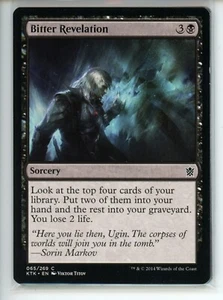 BITTER REVELATION Khans of Tarkir #65 KTK(NM)(MTG) - Picture 1 of 1