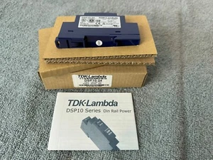 NEW TDK-Lambda DSP10-24 PLC Power Supply Input 100-240 VAC / Output 24VDC 10W - Picture 1 of 2