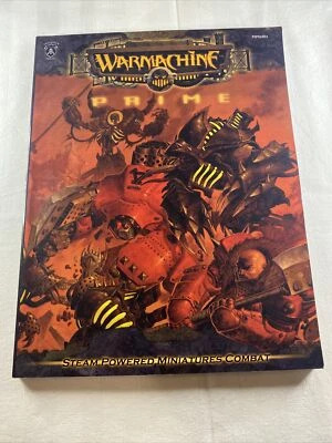 Warmachine Prime Tapa Suave-Miniaturas Alimentadas por Vapor Combate-Prensa Privada Foto 1 de 2