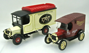 Corgi 97753 Terry's of York Collection Set - Thornycroft and Ford Model T Van's