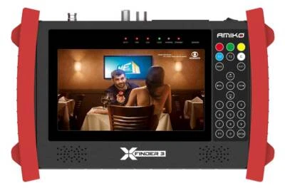 Amiko X-Finder 3 PRO 7" HD DVB-S/S2 + C/T/T2 Combi Messgerät Satfinder XFinder - Bild 1 von 4
