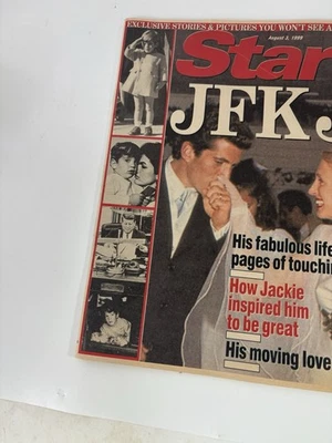 Star Magazine August 3, 1999 JFK Jr.John F. Kennedy Jr. Very Good - Image 1 of 4
